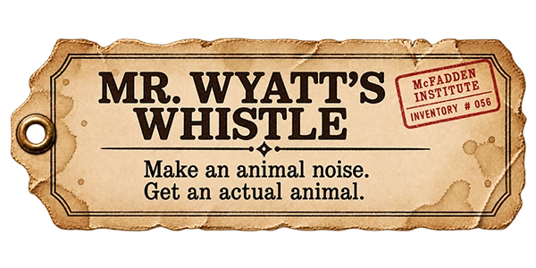 Mr. Wyatt's Whistle description